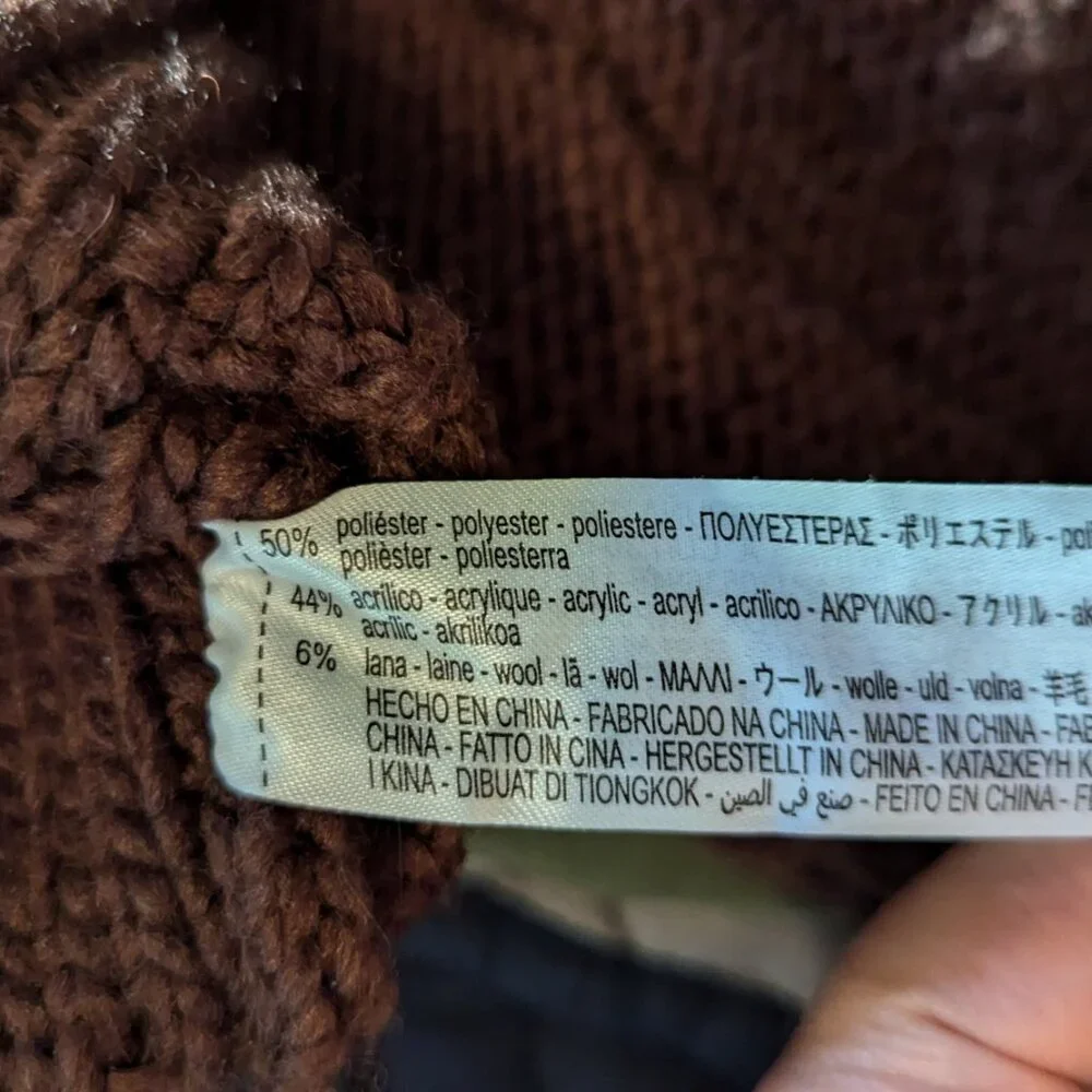 Zara Brown Sweater - Picture 8 of 8